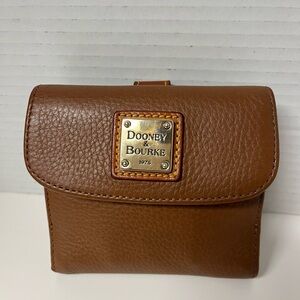 Dooney & Bourke Brown Leather Wallet